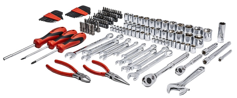 CRESCENT Crescent CTK150 Professional Tool Set, 150-Piece, Alloy Steel, Polished Chrome AUTOMOTIVE CRESCENT