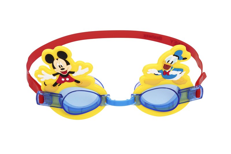 BESTWAY (HONG KONG)INTE Bestway Disney Series 9102S Mickey Mouse and Donald Duck Goggles, Silicone Frame, Adjustable Strap APPLIANCES & ELECTRONICS BESTWAY (HONG KONG)INTE