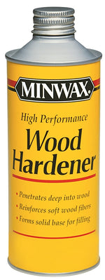 MINWAX Minwax 41700000 Wood Hardener, Liquid, Natural, 16 oz PAINT MINWAX