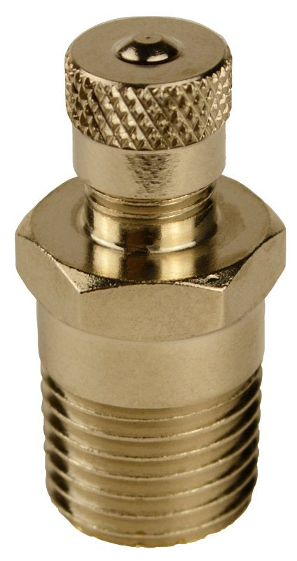ECO-FLO Water Source AV125-RM Air Valve, 1/8 in Connection, Steel Body, Chrome/Zinc