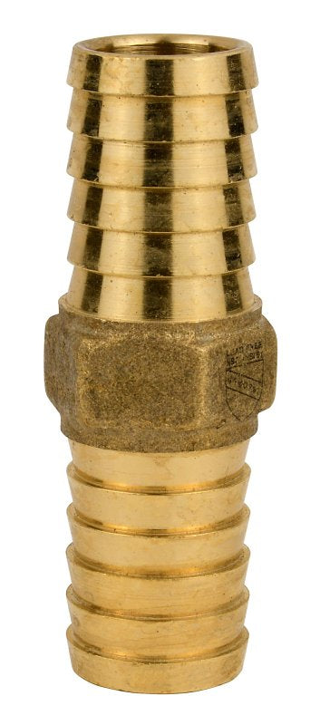 ECO-FLO Water Source IC75NL Pipe Coupling, 3/4 in, Barb, Brass PLUMBING, HEATING & VENTILATION ECO-FLO