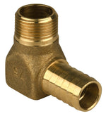 ECO-FLO Water Source HE7575NL Heavy-Duty Hydrant Pipe Elbow, 3/4 in, MNPT x Barb, Brass PLUMBING, HEATING & VENTILATION ECO-FLO