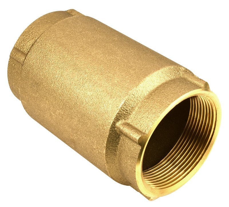 ECO-FLO Water Source CV-200NL Check Valve, 2 in, 200 psi Pressure, Brass Body PLUMBING, HEATING & VENTILATION ECO-FLO