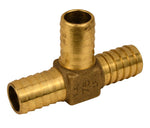 ECO-FLO Water Source HT75NL Hydrant Pipe Tee, 3/4 in, Barb x MNPT, Brass