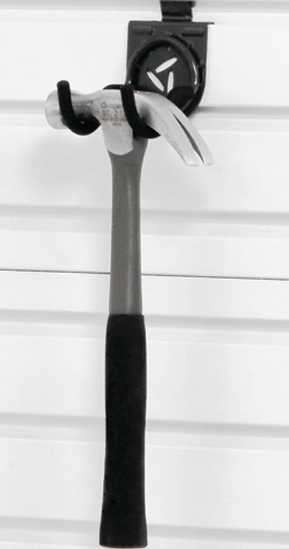 GLADIATOR Gladiator GAWUXXSCRH Scoop Hook, 25 lb, Steel, Granite, Powder-Coated