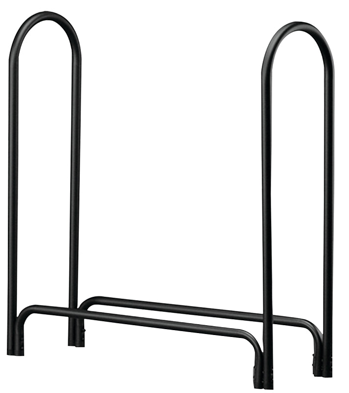 SHELTER Shelter SLRM Medium Log Rack, 13 in W, 45 in D, 45 in H, Steel Base, Powder-Coated, Black OUTDOOR LIVING & POWER EQUIPMENT SHELTER