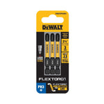 DEWALT DEWALT FlexTorq DWAF2PH3IR3 Impact Screwdriver Bit, #3 Drive, Phillips Drive, 1/4 in Shank, Hex Shank, 2-1/4 in L, Steel