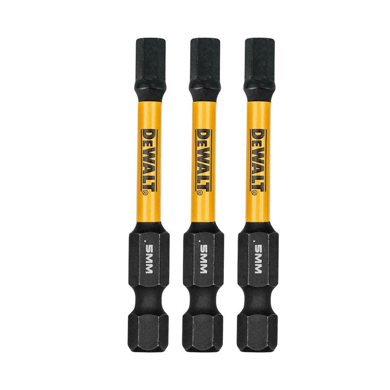 DEWALT DEWALT Elite Series DWAF2HX5IR3 Insert Bit, 5 mm Drive, Hex Drive, 1/4 in Shank, Hex Shank, 2-1/4 in L, Steel