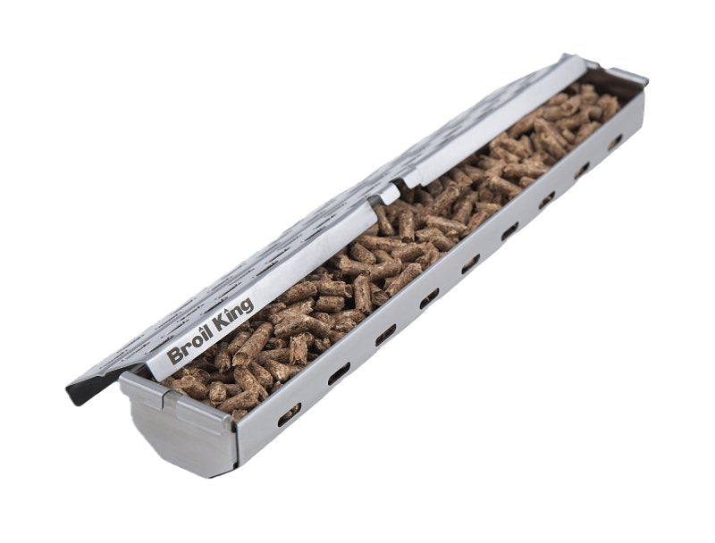 BROIL KING Broil King 60181 Pellet Smoker Box, Stainless Steel, For: Broil King Pellets OUTDOOR LIVING & POWER EQUIPMENT BROIL KING