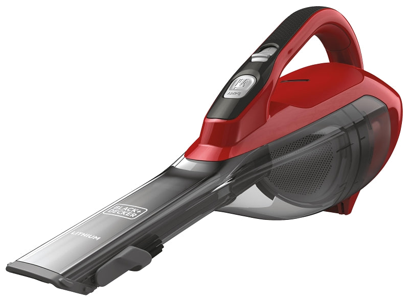 BLACK & DECKER Black+Decker HLVA320J26 Hand Vacuum, 10.8 V Battery, Lithium-Ion Battery, 2 Ah, Red Chilli APPLIANCES & ELECTRONICS BLACK & DECKER