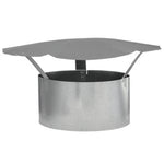 IMPERIAL Imperial GV0591 Rain Cap, 8 in Dia, Galvanized Steel PLUMBING, HEATING & VENTILATION IMPERIAL