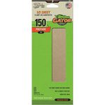 GATOR Gator 5041 Sanding Sheet, 3-2/3 in W, 9 in L, 150 Grit, Fine, Aluminum Oxide Abrasive, Paper Backing TOOLS GATOR