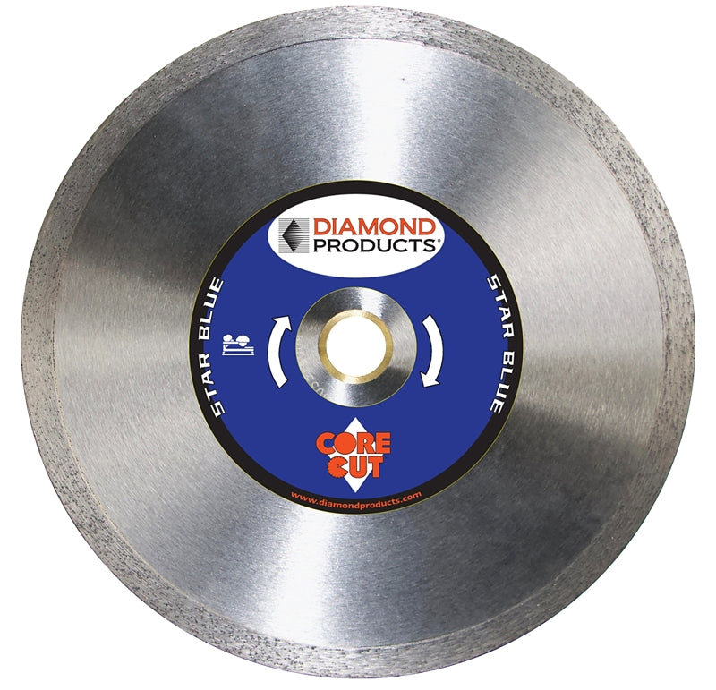 DIAMOND PRODUCTS Diamond Products 68467 Dry Tile Blade, 9 in L, 1 in W TOOLS DIAMOND PRODUCTS