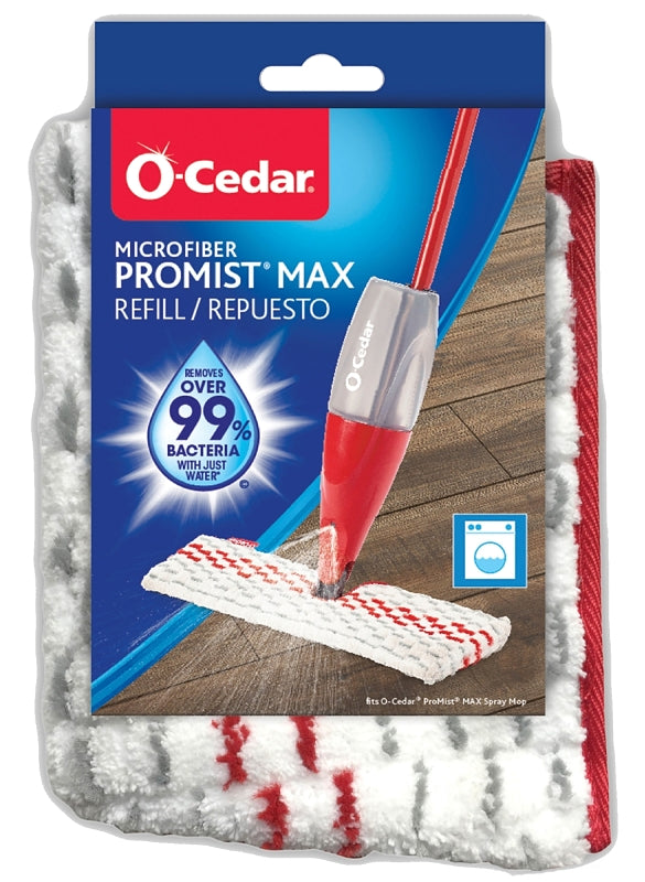 O-CEDAR O-Cedar ProMist MAX 173579 Mop Refill, Microfiber, White