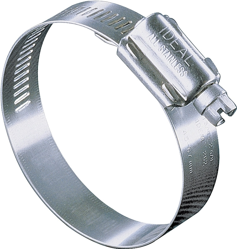 IDEAL-TRIDON Ideal-Tridon Hy-Gear 68-0 Series 6852053 Interlocked Worm Gear Hose Clamp, #52, 1-3/4 to 3-3/4 in, Stainless Steel PLUMBING, HEATING & VENTILATION IDEAL-TRIDON