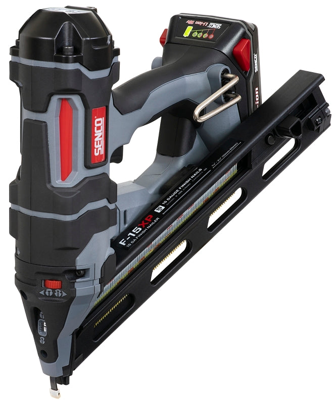 SENCO PRODUCTS Senco 10L0001N Nailer, Battery Included, 18 V, 110 Magazine, 34 deg Collation, 15 ga Nail, DA Style Nail Fastener