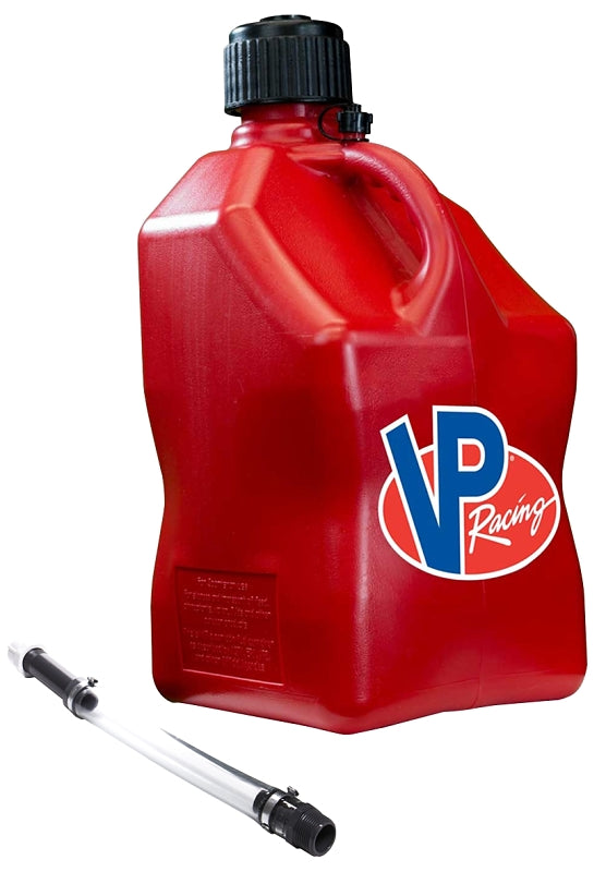 PLASTIC PRODUCT FORMERS VP Racing 3516 Motorsport Container, 5 gal, Polyethylene, Red AUTOMOTIVE PLASTIC PRODUCT FORMERS