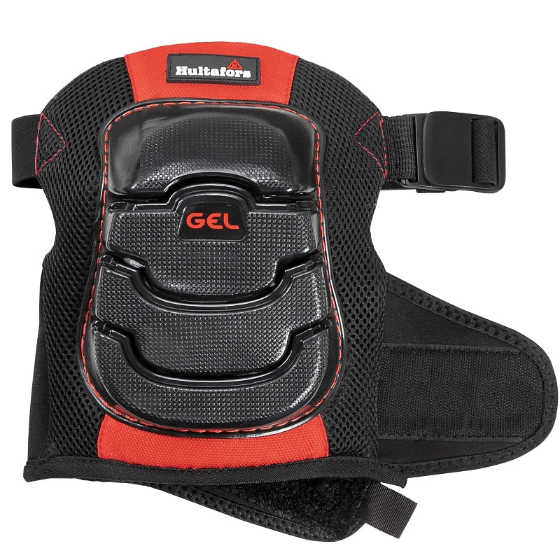 HULTAFORS Hultafors HT5267 Airflow Kneepads with Layered Gel, Foam/Neoprene Pad, Slip-In Clip Buckle Closure
