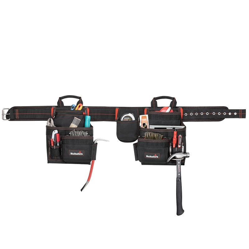 HULTAFORS Hultafors HT5640 Deluxe Carpenter's Combo Apron, Polyester, 19-Pocket TOOLS HULTAFORS