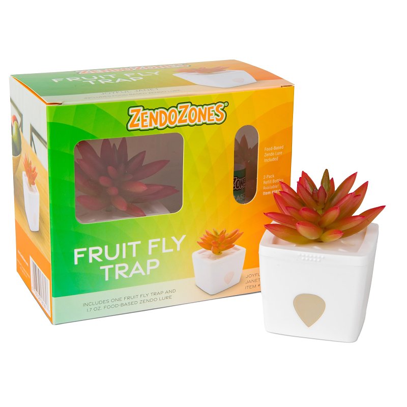 ZENDO ZONES ZendoZones 1818-JJ Joyful Janet Fruit Fly Trap HARDWARE & FARM SUPPLIES ZENDO ZONES