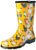 SLOGGERS Sloggers 5016CDY-08 Rain and Garden Boots, 8 in, Chicken, Daffodil Yellow