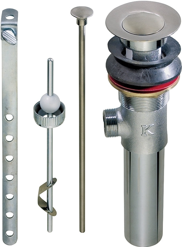 KEENEY Keeney K820-77BN Lavatory Pop-Up Assembly, 1-1/4 in Connection, Brass, Brushed Nickel PLUMBING, HEATING & VENTILATION KEENEY