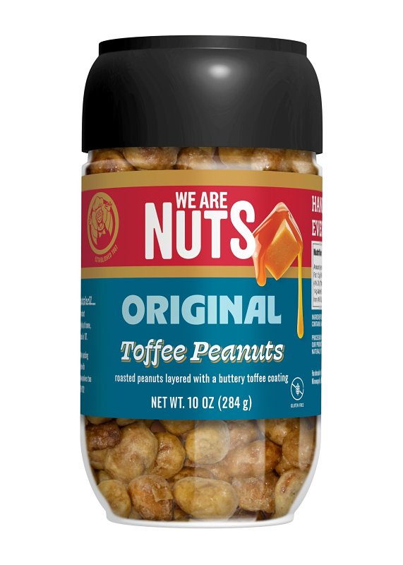 WE ARE NUTS LLC We Are Nuts 13011JX Peanut Snack, Original Toffee, 10 oz
