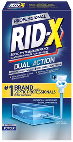 E.H. (US) LLC ACCT 7003 Rid-X 1920094143 Septic Tank Cleaner, Powder, Tan, Fermentation, 9.8 oz Box
