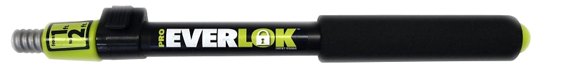 LINZER Linzer Pro Everlock RPE112 Extension Pole, 1 to 2 ft L, Aluminum, Foam-Padded Handle