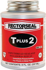RECTORSEAL Rectorseal T Plus 2 Series 23551 Thread Sealant, 0.5 pt, Can, Paste, White