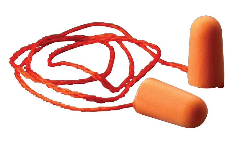 3M 3M 1110 Ear Plugs, 29 dB NRR, Tapered, Polyurethane Ear Plug, Orange Ear Plug
