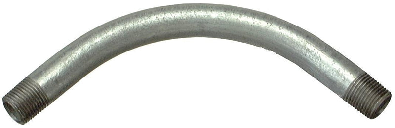 HALEX Halex 64115 Rigid Elbow, 90 deg Angle, 1-1/2 in, Steel, Galvanized, Each ELECTRICAL HALEX
