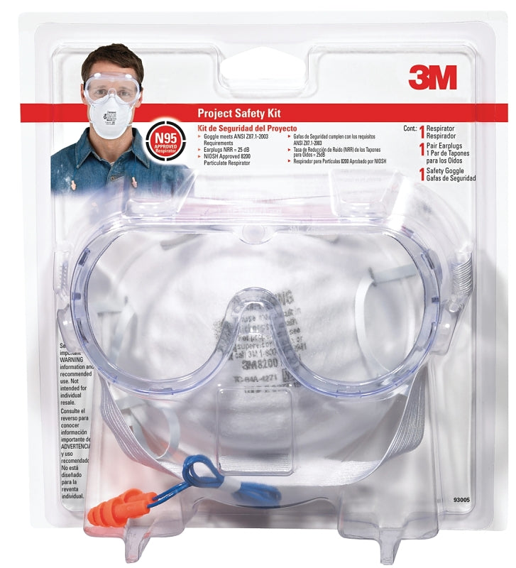 3M 3M TEKK Protection 93005-80030T Project Safety Kit, 3-Piece