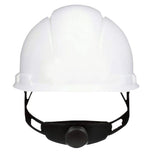 3M 3M SecureFit CHH-R-W6-SL Non-Vented Hard Hat with Ratchet Adjustment, One-Size, 4-Point Ratchet Suspension, White
