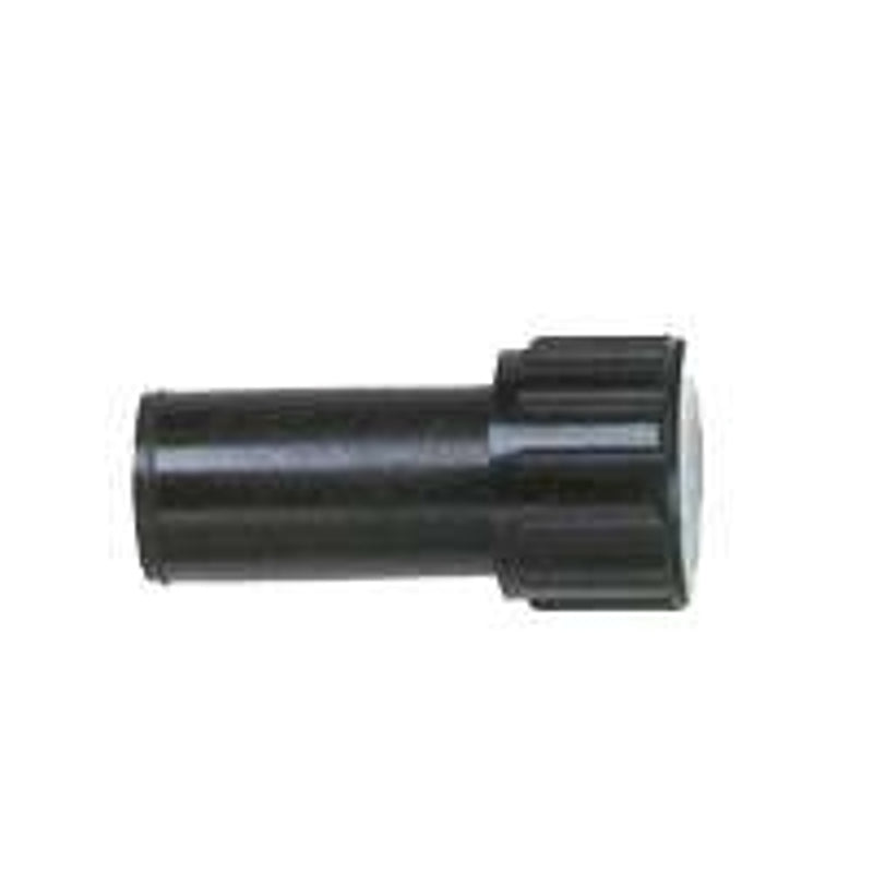 RAINDRIP Raindrip 304G00UB Hose End Plug, 5/8 in, Black, Compression, ABS