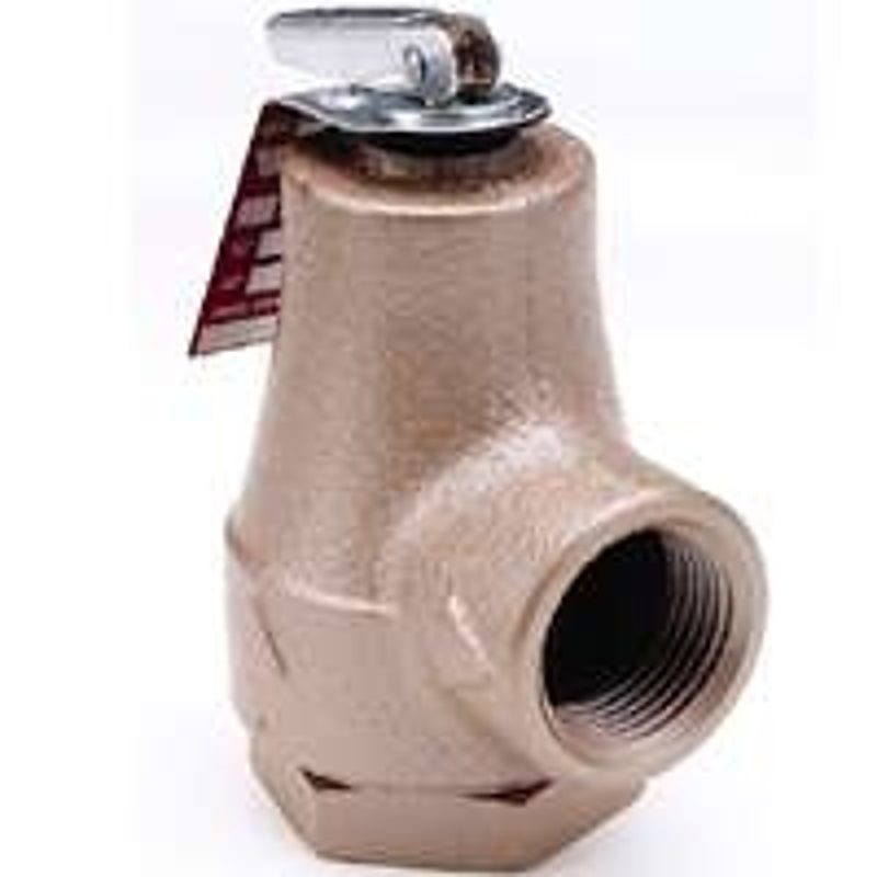 WATTS Watts 374 Pressure Relief Valve, 3/4 in, FNPT, Iron Body PLUMBING, HEATING & VENTILATION WATTS