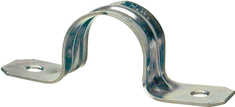 HALEX Halex 61225 Conduit Strap, 2-1/2 in, 1 in L, Steel, Galvanized, 1/PK ELECTRICAL HALEX
