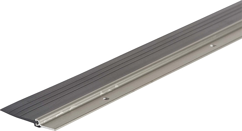 M-D M-D 25716 Door Sweep, 36 in L, 2-3/4 in W, Aluminum Flange, Vinyl Insert