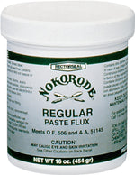 NOKORODE Nokorode 14030 Regular Flux, 1 lb, Paste, Tan