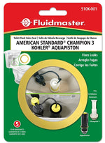 FLUIDMASTER Fluidmaster 510K-001-P10 Toilet Flush Valve Seal, For: American Standard Champion 3, Kohler AquaPiston Flush Valves PLUMBING, HEATING & VENTILATION FLUIDMASTER