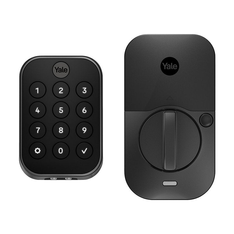 YALE SECURITY Yale Assure Lock 2 Series YRD430-BLE-BSP Key-Free Keypad with Bluetooth, Grade 2 Grade, Zinc, Black Suede ELECTRICAL YALE SECURITY