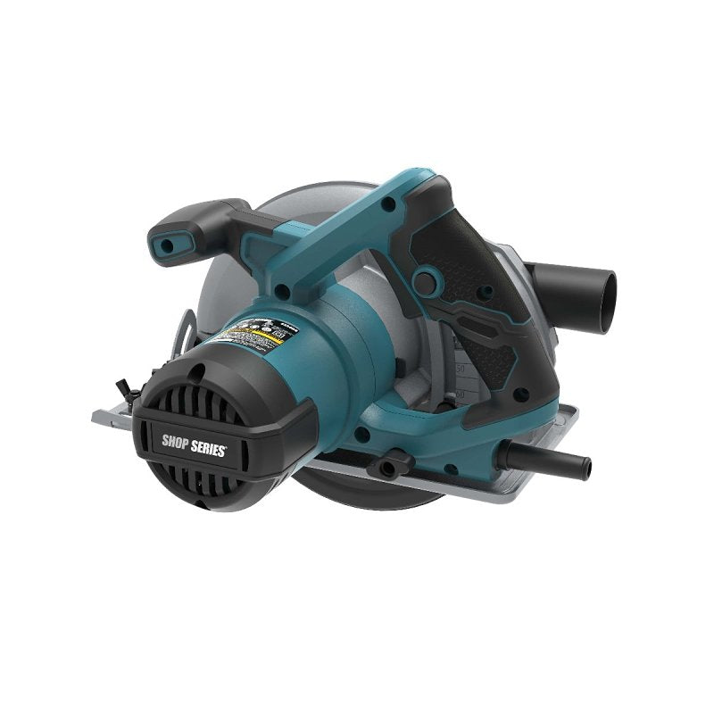 SHOP SERIES ShopSeries SS3404 Circular Saw, 12 A, 7-1/4 in Dia Blade, 1-3/4 in at 45 deg, 2-9/16 in at 90 deg D Cutting TOOLS SHOP SERIES