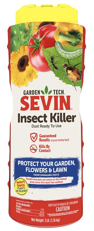 SEVIN Sevin 100550432 Ready-To-Use Insect Killer, Powder, Outdoor, 3 lb