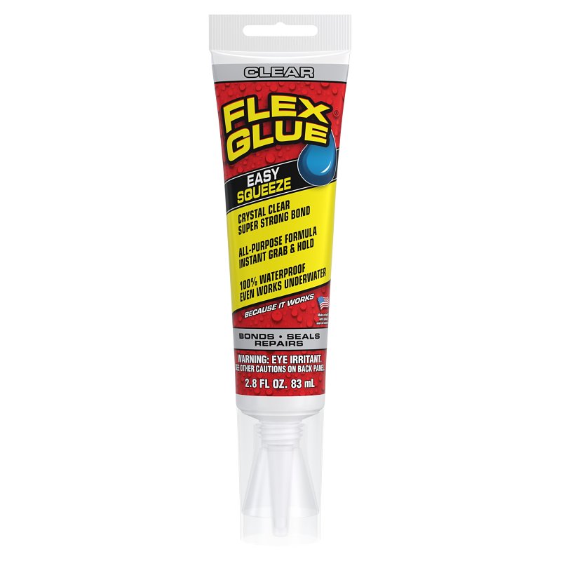 FLEX SEAL ADHESIVE EASY SQZ CLR 2.8OZ TB PAINT FLEX SEAL