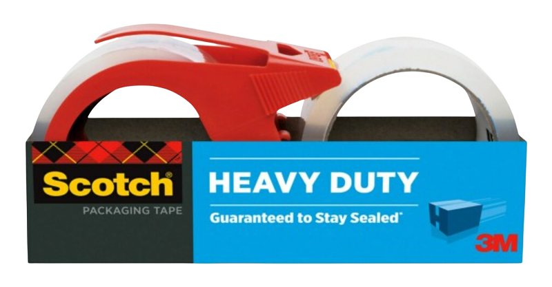 SCOTCH Scotch 3850S-21RD-3GC Packaging Tape, 38.2 yd L, 1.88 in W, Polypropylene Backing, Clear PAINT SCOTCH