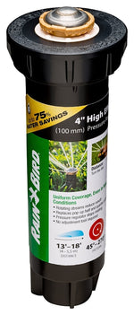 RAINBIRD Rain Bird 12SAPROPR Mini Pop-Up Rotor Sprinkler, Full-Circle, 1.23 gpm, 1/2 in Connection, Female Thread, 4 in H Pop-Up