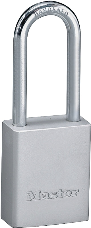 MASTER LOCK Master Lock 570DLHPF Padlock, Keyed Alike Key, 9/32 in Dia Shackle, 2 in H Shackle, Steel Shackle, Aluminum Body HARDWARE & FARM SUPPLIES MASTER LOCK