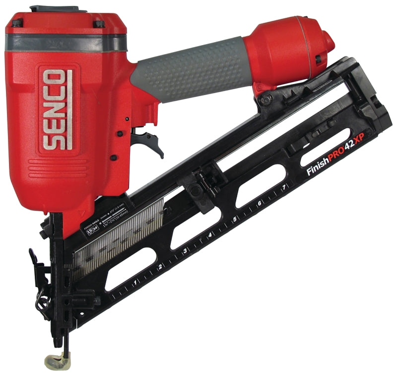 SENCO Senco FinishPro Series 4G0001N Finish Nailer, 104 Magazine, 34 deg Collation, Plastic Strip Collation, 3.87 scfm Air TOOLS SENCO