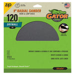 GATOR Gator 6442GA Drywall Sanding Disc, 9 in Dia, 120 Grit, Fine, CeraMax Abrasive