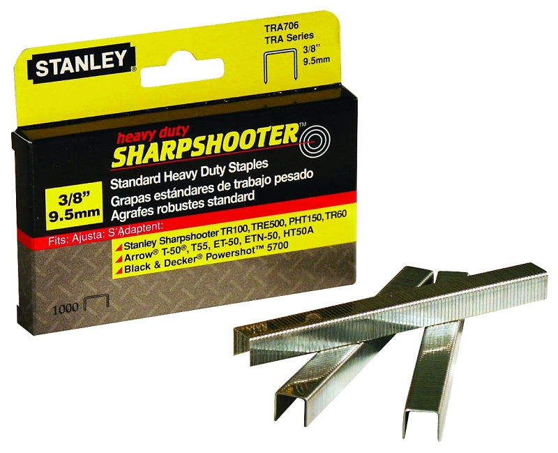 STANLEY STANLEY TRA706-5C Staple, For: TR110, TR150, TR150HL, TR250, TR550, TRE650, PHT150, PHT250, PHT350, Arrow T-50 Stapler HARDWARE & FARM SUPPLIES STANLEY